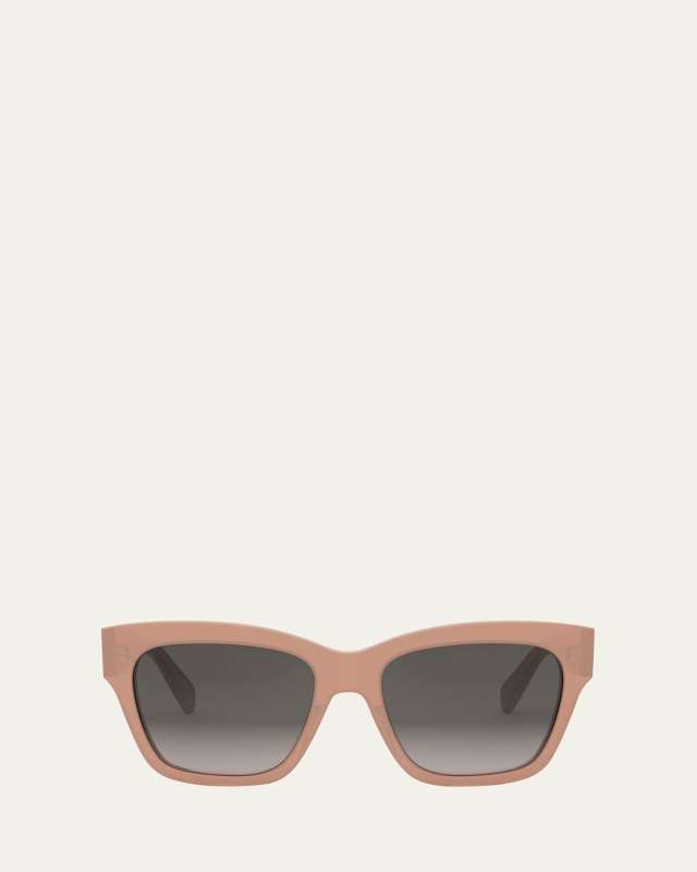Triomphe Acetate Square Sunglasses
